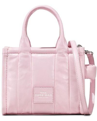 Marc Jacobs The Shiny Crinkle Crossbody Tote bag - Pink