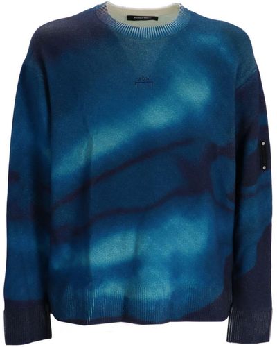 A_COLD_WALL* Gradient-effect Wool Jumper - Blue