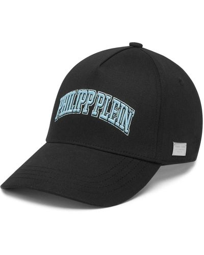 Philipp Plein Cappello da baseball con ricamo - Nero