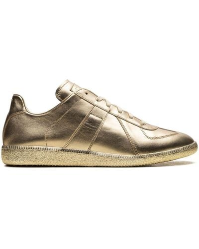 Maison Margiela Replica Low Top Sneaker "Gold Plated" - Braun
