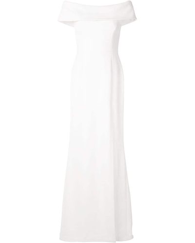 Rebecca Vallance Venice Off-shoulder Gown - White