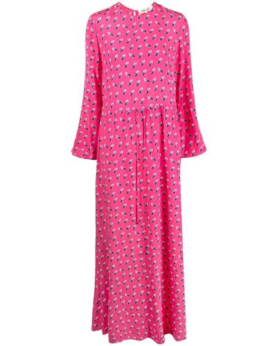 Diane von Furstenberg Sydney Printed Maxi Dress - Pink