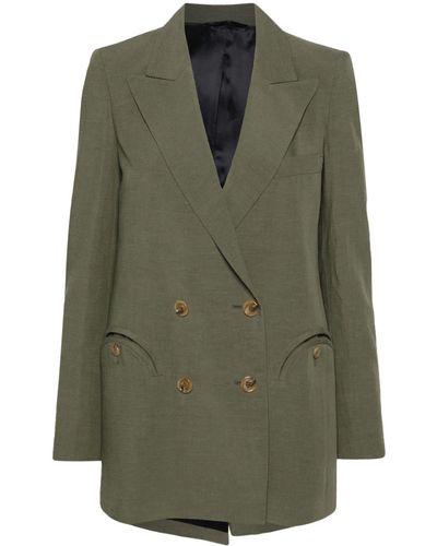 Blazé Milano Blazer Met Dubbele Rij Knopen - Groen