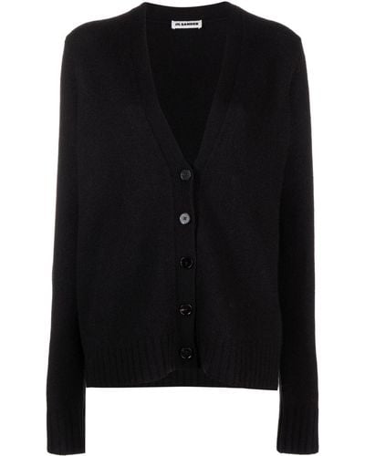 Jil Sander Cardigan oversize - Nero