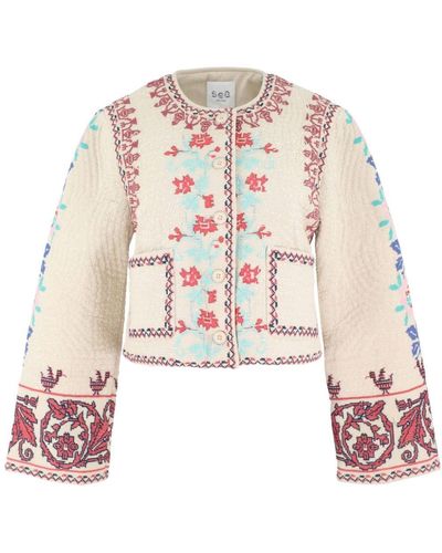 Sea Ramona embroidered jacket - Weiß