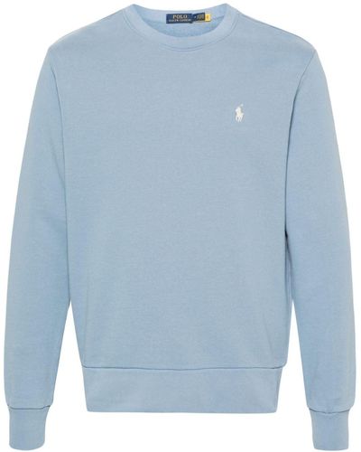 Polo Ralph Lauren Sweatshirt mit Polo Pony-Stickerei - Blau