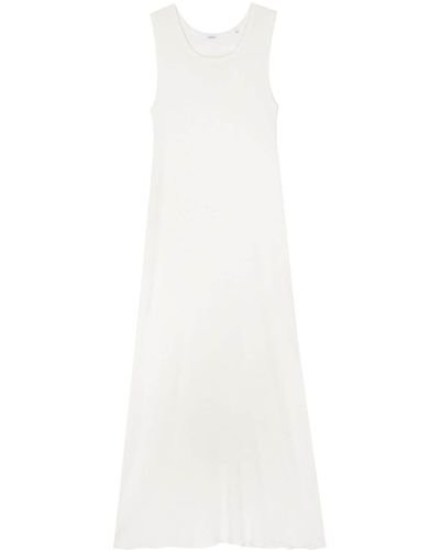 Aspesi Sleeveless Knitted Dress - White