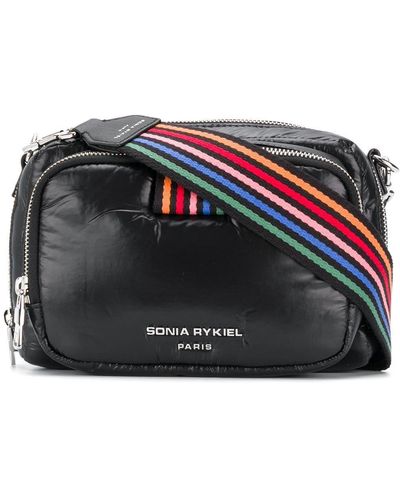 Sonia Rykiel Forever Nylon camera bag - Noir