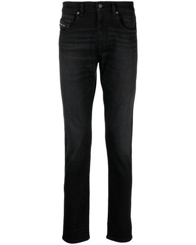 DIESEL D-strukt 09h32 Slim-leg Jeans - Black
