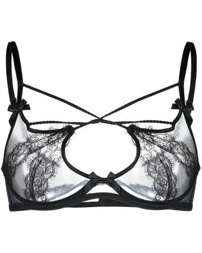 Agent Provocateur Nyxie High-apex Underwired Bra - Black