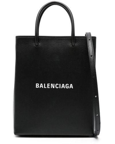 Balenciaga Mini Shopping Tote Bag - Black
