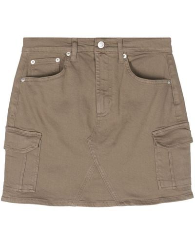 Rails Laurel Cargo Miniskirt - Brown