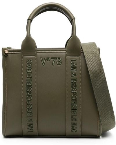 V73 Small Shopping Echo 73 Tote Bag - Green