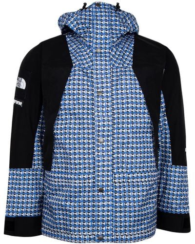 Supreme X The North Face Mountain Light Jacket - Blue