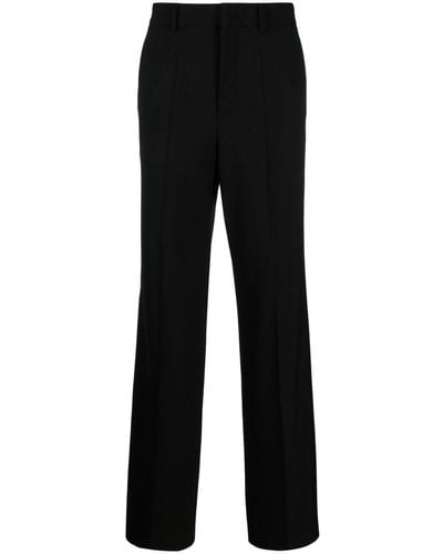Valentino Garavani Virgin Wool Tailored Trousers - Black