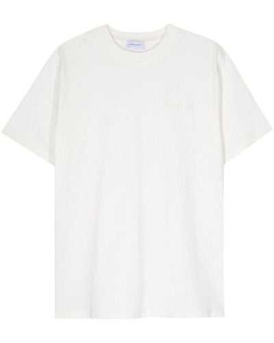 FAMILY FIRST Camiseta con logo bordado - Blanco