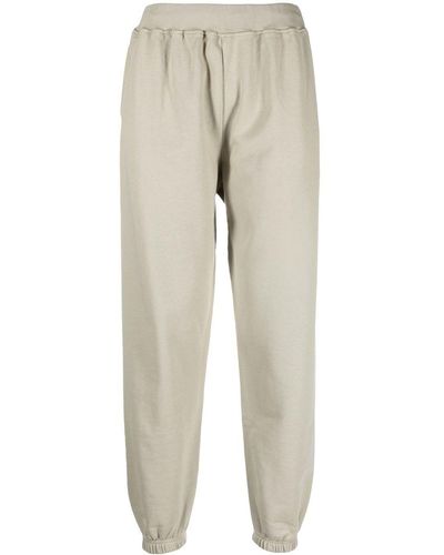 Aries Logo-print Track Pants - Natural