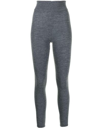 Cashmere In Love Tonya Cashmere-knit leggings - Grey