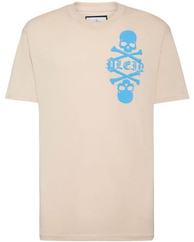 Philipp Plein Skull-print Cotton T-shirt - Multicolour
