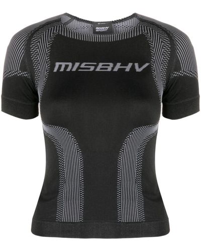 MISBHV ロゴ トップ - ブラック