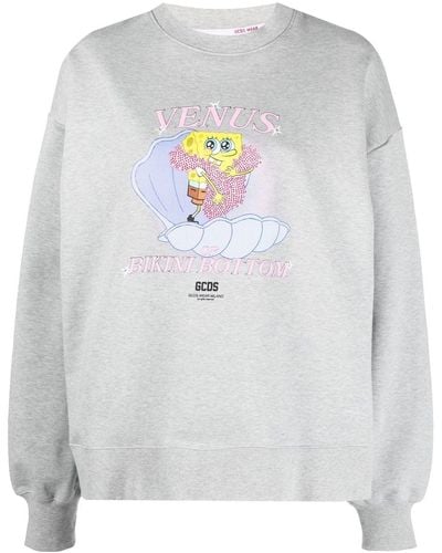 Gcds Venus Sweatshirt - Grey