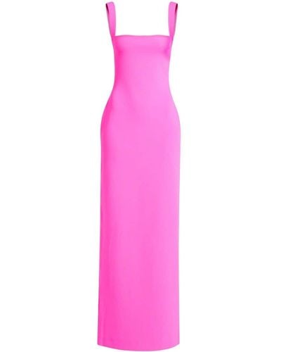 Solace London Joni Crepe Maxi Dress - Pink