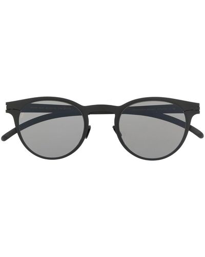Mykita Gafas de sol con montura redonda - Negro