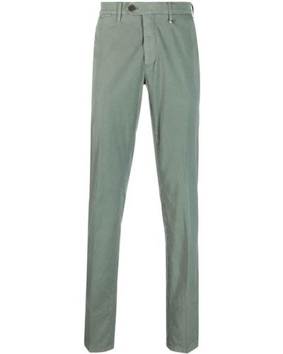 Canali Straight-leg Trousers - Green