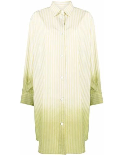 Marni Camisa con dobladillo asimétrico - Amarillo