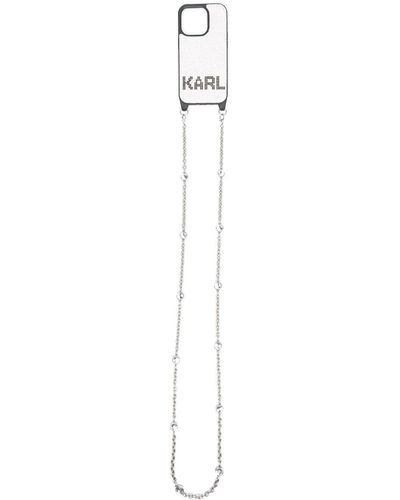 Karl Lagerfeld K/evening Iphone 14 Pro ケース - ホワイト