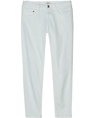 Closed Jeans slim Baker a vita media - Blu