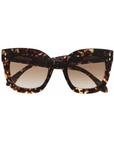 Isabel Marant Tortoise-shell Cat-eye Sunglasses - Brown
