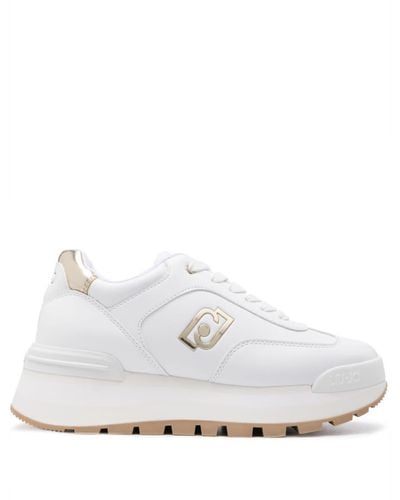Liu Jo Amazing 28 Flatform Sneakers - White