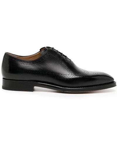 Bally Oxford-Schuhe mit Budapestermuster - Schwarz