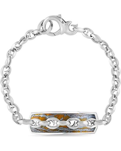Stephen Webster Inline Razer silver bracelet - Blanco