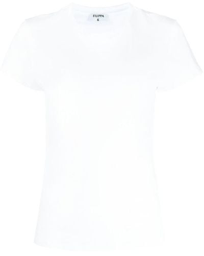 Filippa K T-shirt à col rond - Blanc