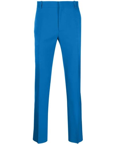 Alexander McQueen テーラードパンツ - ブルー