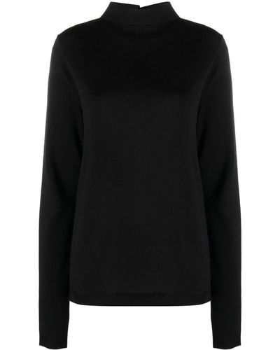 Loewe Back To Front Lightweight Sweater - Black