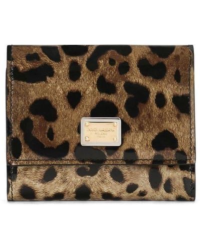 Dolce & Gabbana Portemonnee Met Luipaardprint - Meerkleurig