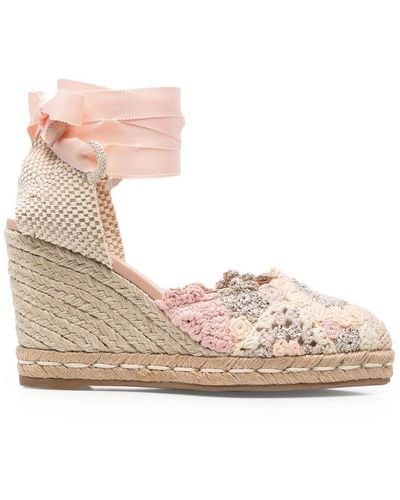 Le Silla Muriel Sandalen Met Sleehak - Roze