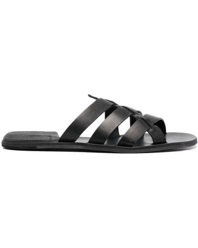 Officine Creative Contraire 101 Flat Sandals - Black