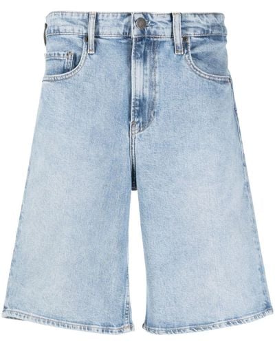 Calvin Klein Denim Shorts - Blauw
