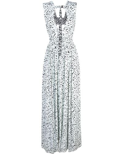 Proenza Schouler Maxi-jurk Met Print - Meerkleurig