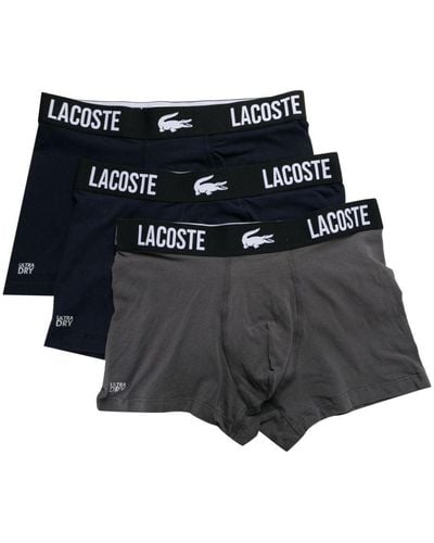 Lacoste ロゴ ボクサーパンツ セット - ブラック