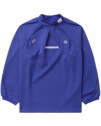 Adererror Siz Logo-embroidered Sweatshirt - Blue