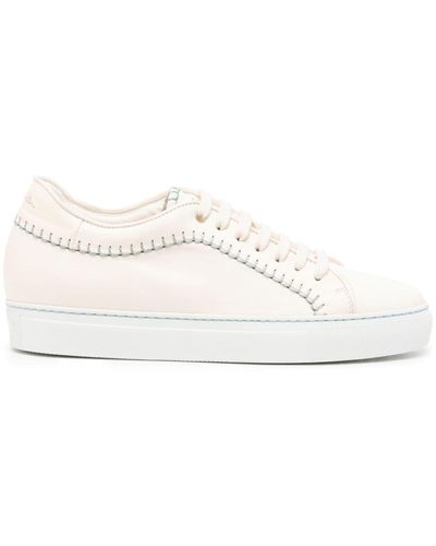 Paul Smith Basso Leather Sneakers - Wit