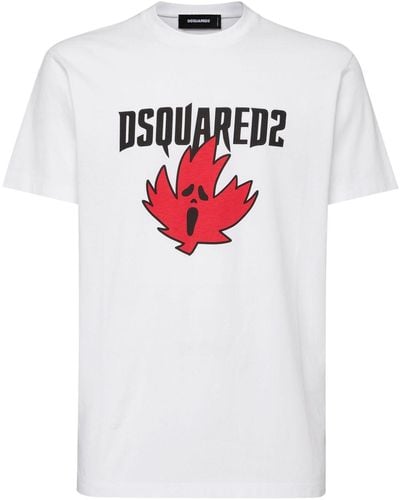 DSquared² Logo-print T-shirt - Weiß