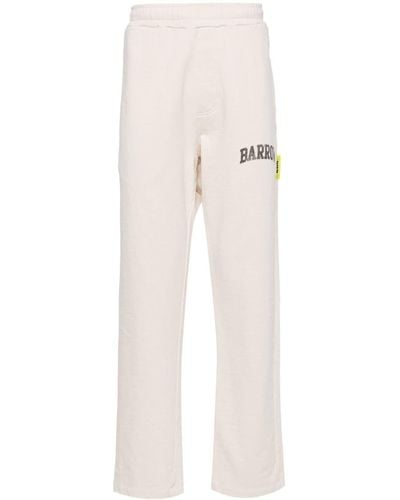 Barrow Logo-print Track Trousers - White