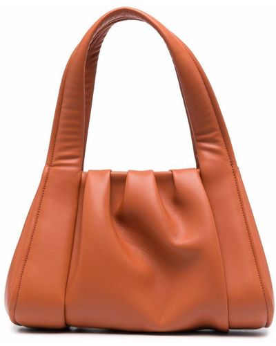 Themoir ruched faux leather tote bag, Louis Vuitton Pochette Clutch 402151