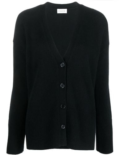 P.A.R.O.S.H. V-neck Knitted Cardigan - Black